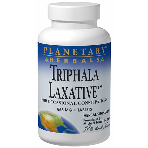 Triphala Laxative Caps, 120 Capsules, Planetary Herbals