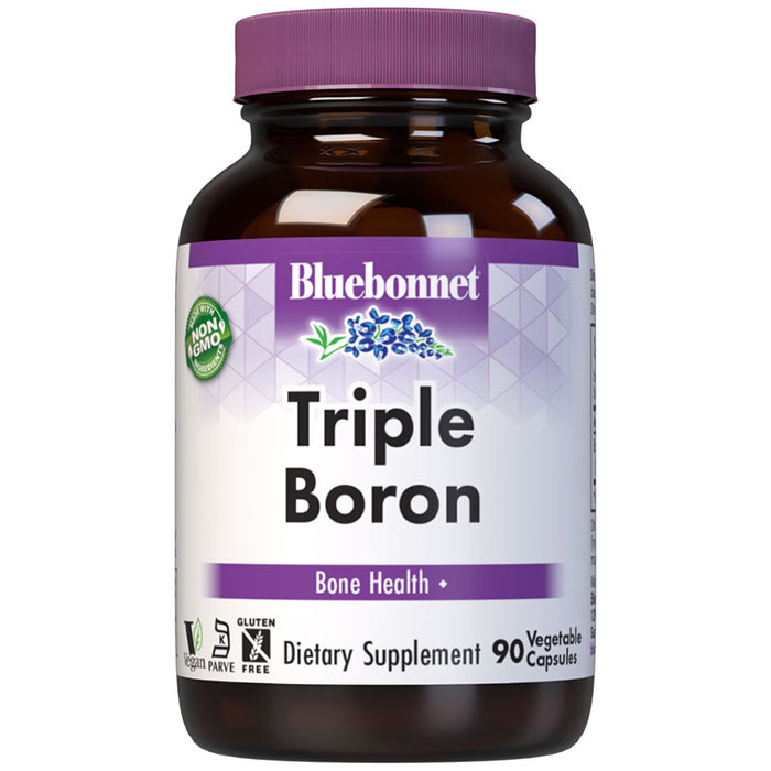 Triple Boron, 90 Vcaps, Bluebonnet Nutrition