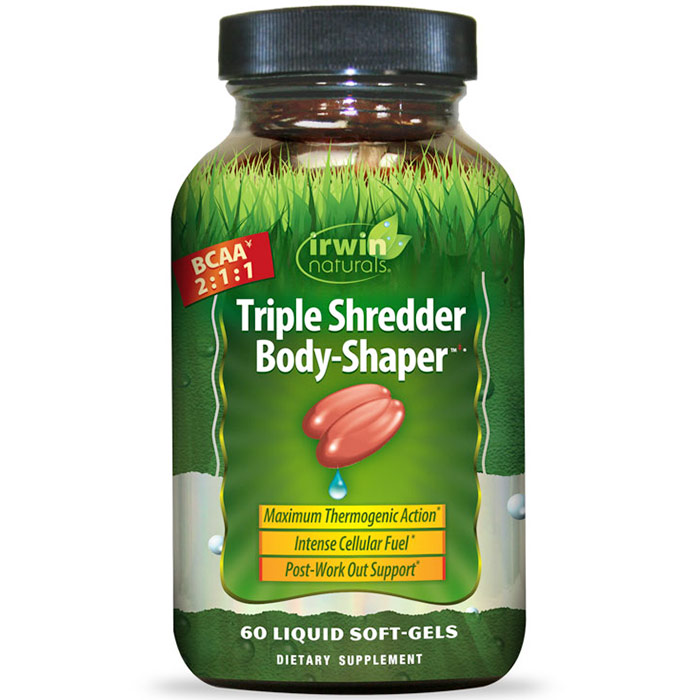 Triple Shredder Body-Shaper, 60 Liquid Soft-Gels, Irwin Naturals