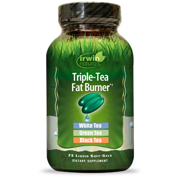 Triple Tea Fat Burner, 75 Liquid Soft-Gels, Irwin Naturals