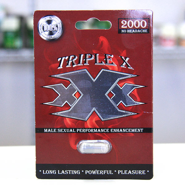 Triple X, Male Sexual Performance Enhancement, 1 Capsule (Out of Stock)