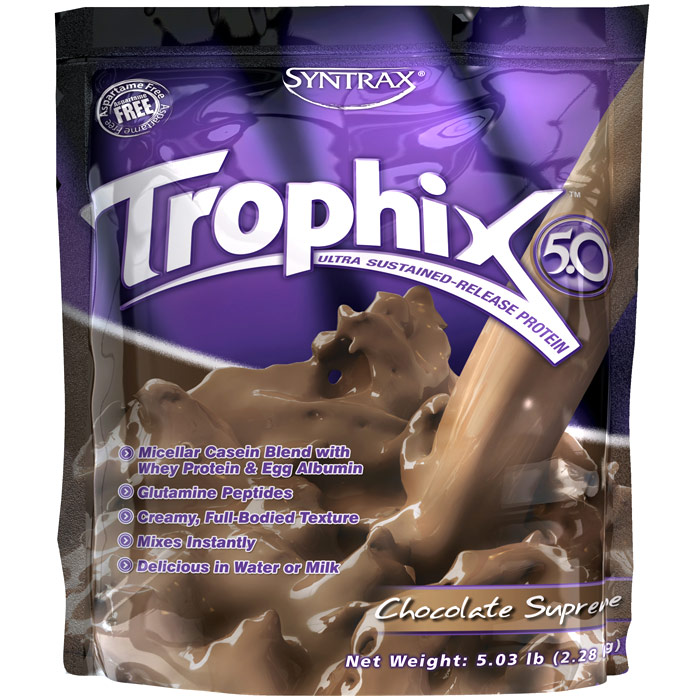 Trophix, Ultra Sustained-Release Protein, 5 lb, Syntrax