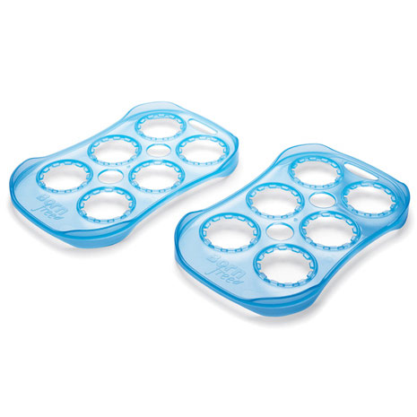 Tru-Clean Baby Bottle Nipple Washing Rack, 2 Pack, BornFree (Born Free)