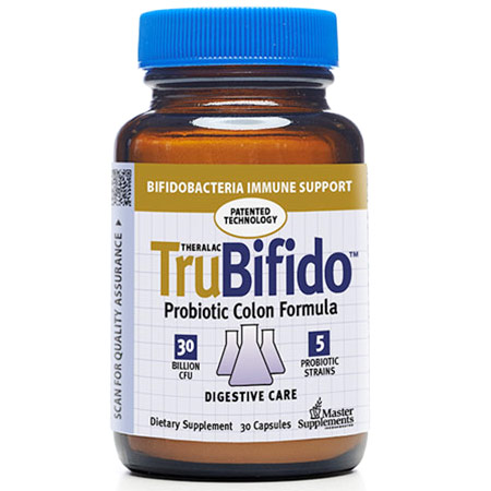 TruBifido, Probiotic Colon Formula, 30 Capsules, Master Supplements