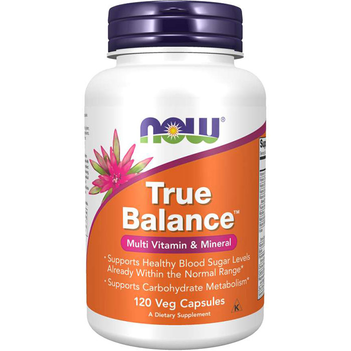 True Balance Multi Vitamin & Mineral, 120 Capsules, NOW Foods