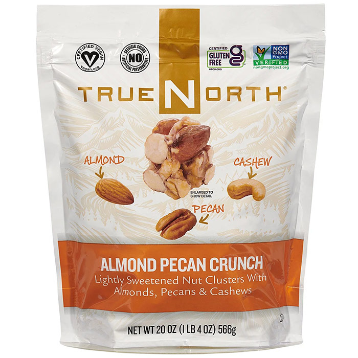 True North Almond Pecan Cashew Clusters, 24 oz (680 g)