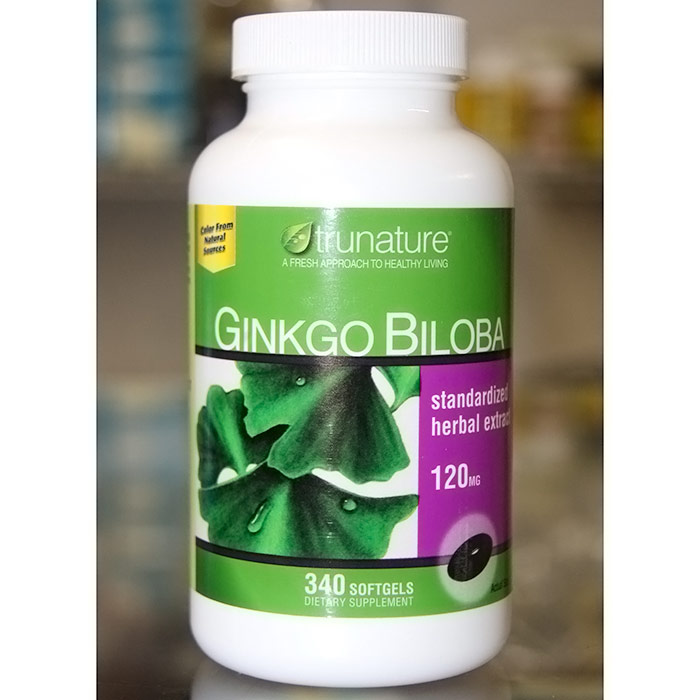 TruNature Ginkgo Biloba Extract, 340 Softgels