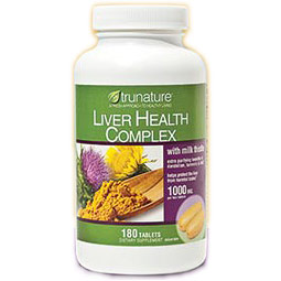 TruNature Liver Health Complex 1000 mg, with Milk Thistle, 180 Tablets
