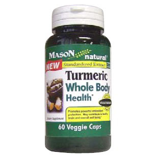 Turmeric, Standardized to 95% Curcumin, 60 Capsules, Mason Natural