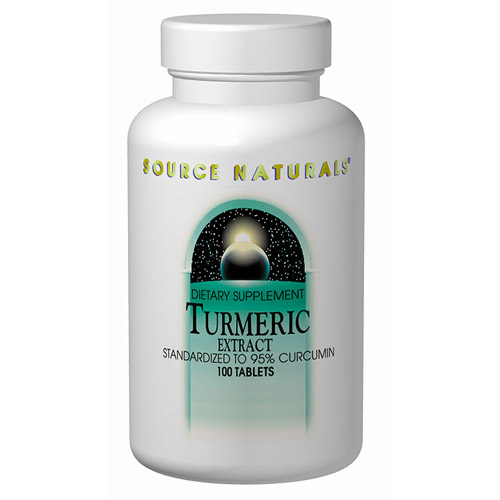 Turmeric Extract 95% Curcumin 100 tabs from Source Naturals