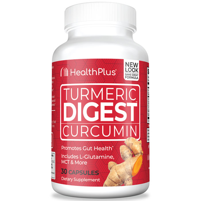 Turmeric Digest, 30 Capsules, Health Plus Inc.