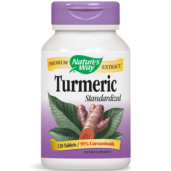 Turmeric Extract Standardized 120 tabs from Natures Way