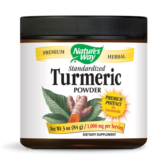 Turmeric Powder, Standardized Extract, 3 oz, Natures Way