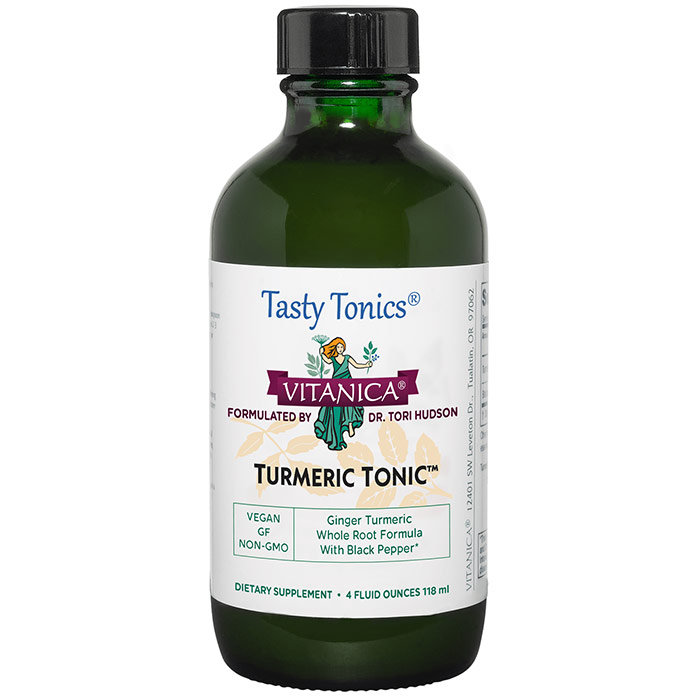 Turmeric Tonic, 4 oz, Vitanica