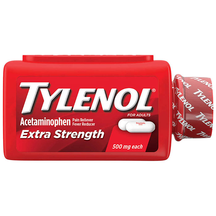 Tylenol Extra Strength, Pain Reliever & Fever Reducer, 325 Caplets