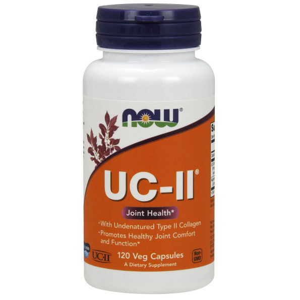 UC-II Type II Collagen, Value Size, 120 Vegetarian Capsules, NOW Foods