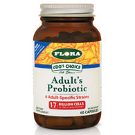 Udos Choice Adults Probiotic, 60 Capsules, Flora Health