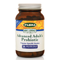 Udos Choice Advanced Adults Probiotic, 60 Caosules, Flora Health