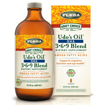 Udos Choice Oil DHA 3-6-9 Blend, 17 oz, Flora Health