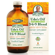 Udos Choice Oil High Lignan 3-6-9 Blend, 17 oz, Flora Health