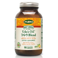 Udos Oil 3-6-9 Blend, 180 Capsules, Flora Health