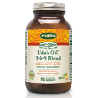 Udos Oil 3-6-9 Blend, 90 Capsules, Flora Health