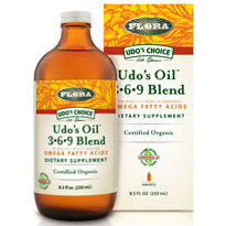 Udos Oil 3-6-9 Blend Liquid, 32 oz, Flora Health