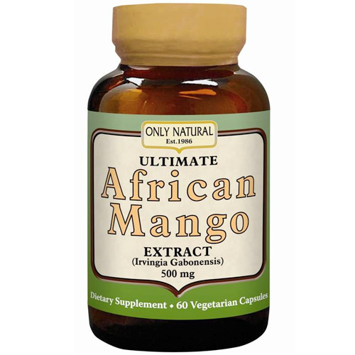 Ultimate African Mango Extract, 60 Vegetarian Capsules, Only Natural Inc.