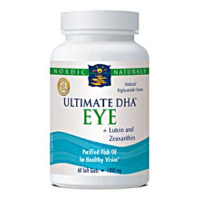 Ultimate DHA Eye, Fish Oil Vision Formula, 60 Softgels, Nordic Naturals