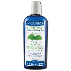 Ultimate Essential MouthCare, Natural Daily Rinse, Sparkling Clean Mint, 8 oz, Eco-Dent (Ecodent)