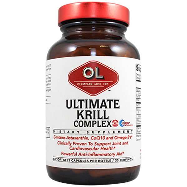 Ultimate Krill Complex, 60 Softgels, Olympian Labs