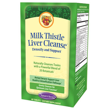 Nature's Secret Milk Thistle Liver Cleanse, 60 Tablets, Nature's Secret