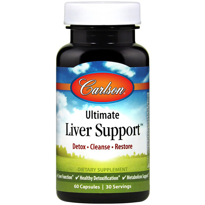 Ultimate Liver Support, 60 Capsules, Carlson