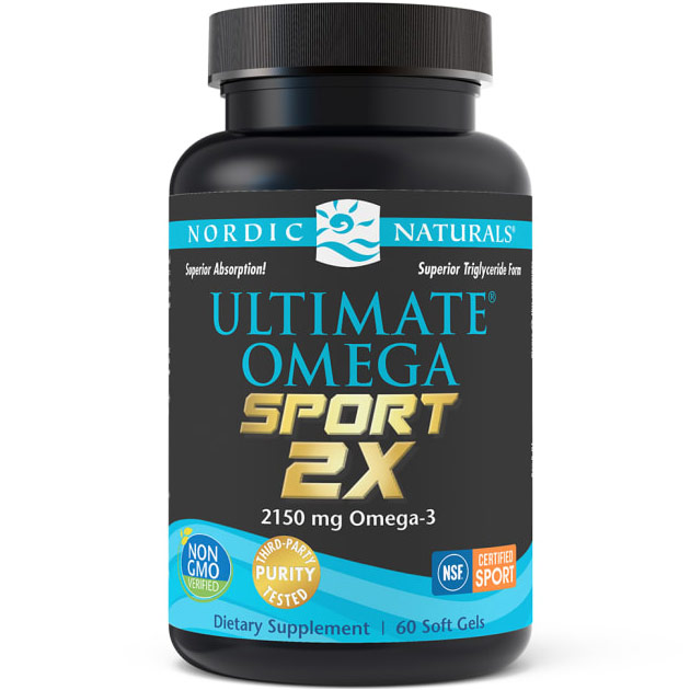 Ultimate Omega 2X Sport, 60 Softgels, Nordic Naturals