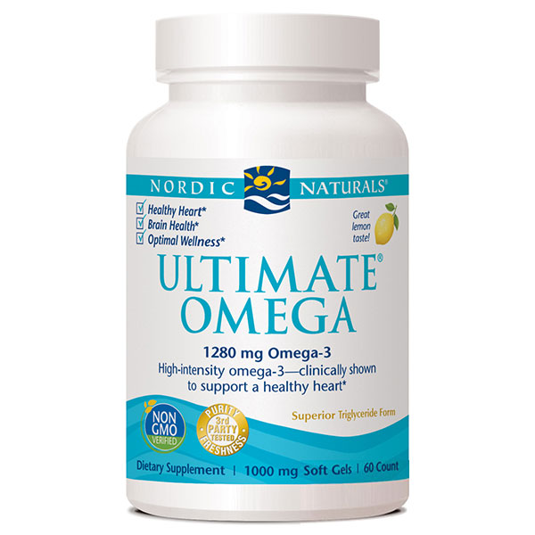 Ultimate Omega 60 Softgels, Nordic Naturals