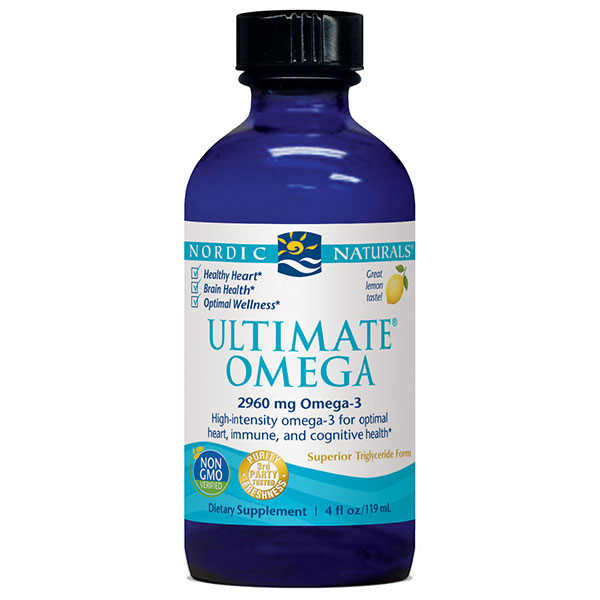 Ultimate Omega Liquid 4 oz, Nordic Naturals