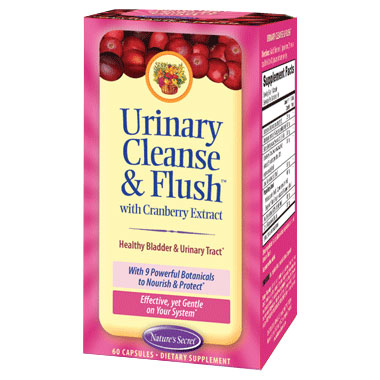 Urinary Cleanse & Flush, 60 Capsules, Natures Secret