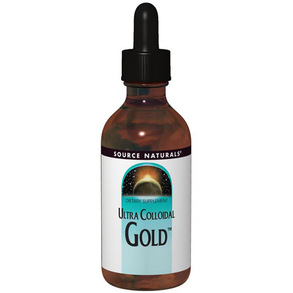 Ultra Colloidal Gold 10 ppm 4 fl oz from Source Naturals