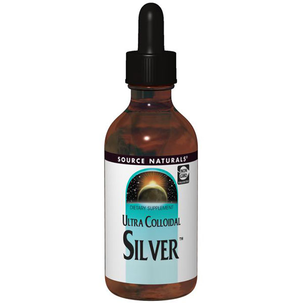 Ultra Colloidal Silver 10 ppm 2 fl oz from Source Naturals