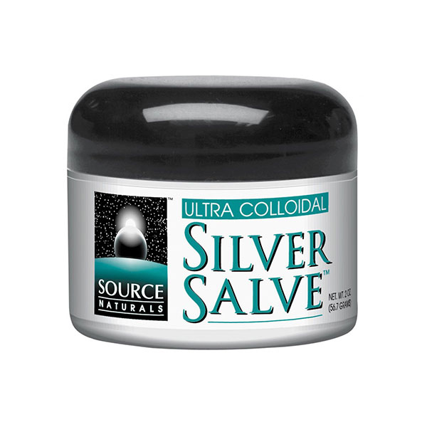 Ultra Colloidal Silver Salve 10 ppm, 0.5 oz, Source Naturals