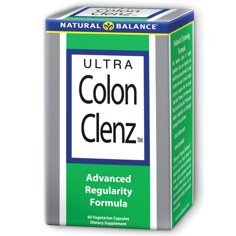 Ultra Colon Clenz, Advanced Regularity Formula, 60 Capsules, Natural Balance