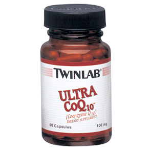 Ultra CoQ10 (Coenzyme Q10) 100mg 60 caps from Twinlab