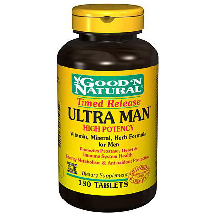 Good 'N Natural Ultra Man (Timed Release), 180 Tablets, Good 'N Natural