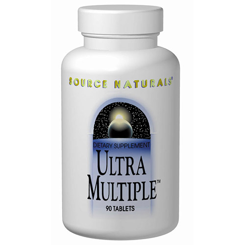 Ultra Multiple Complete Multivitamin 90 tabs from Source Naturals
