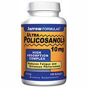 Jarrow Formulas Ultra Policosanols 10 mg, 100 softgels, Jarrow Formula