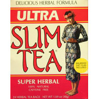 Ultra Slim Tea, Super Herbal, 24 Tea Bags, Hobe Labs