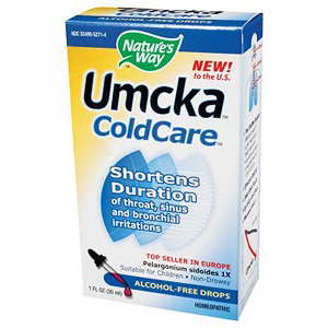 Umcka ColdCare Drops Alcohol-Free 2 oz from Natures Way