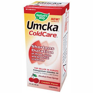 Umcka ColdCare Syrup Cherry 8 oz liquid from Natures Way