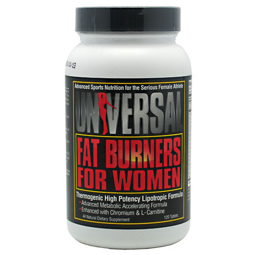 Universal Nutrition Universal Nutrition Fat Burners for Women 120 Tablets
