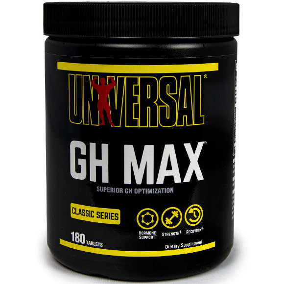Universal Nutrition GH Max, Growth Hormone Enhancing, 180 Tablets